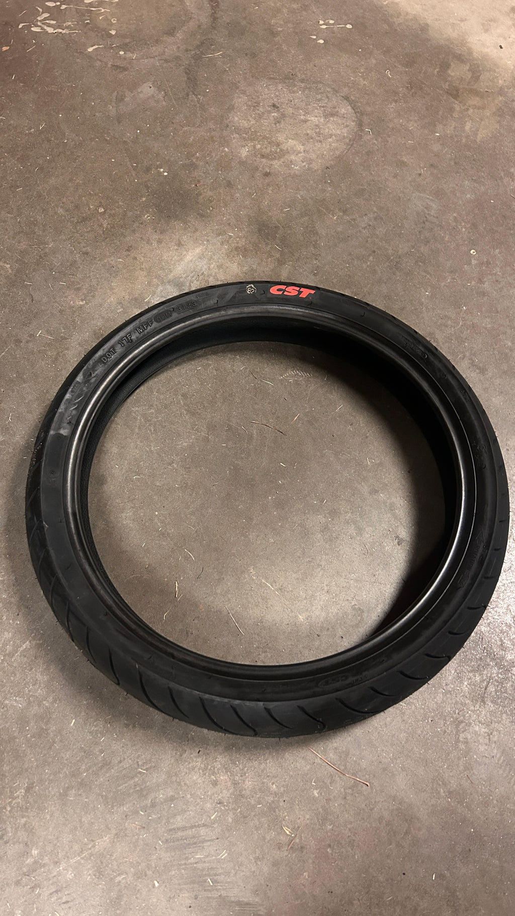 Rear 17 inch cst supermoto