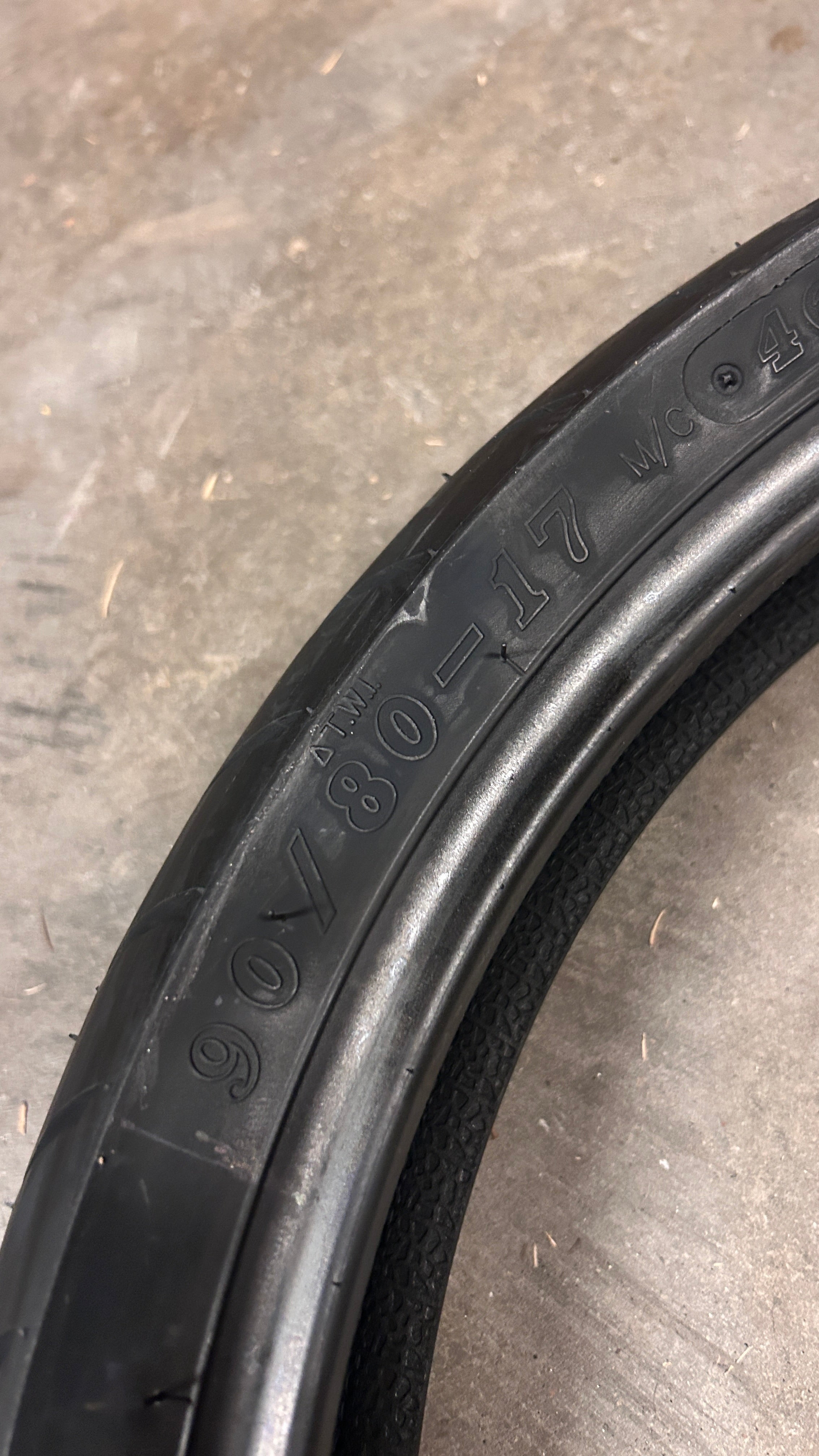 Rear 17 inch cst supermoto
